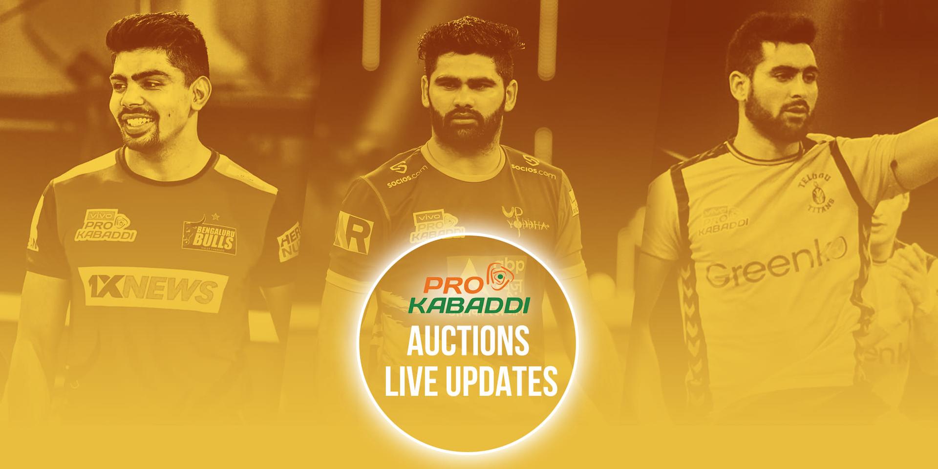 PKL 9 auction day 2 live updates: Dabang Delhi get Ravi Kumar for Rs 64.10  lakhs