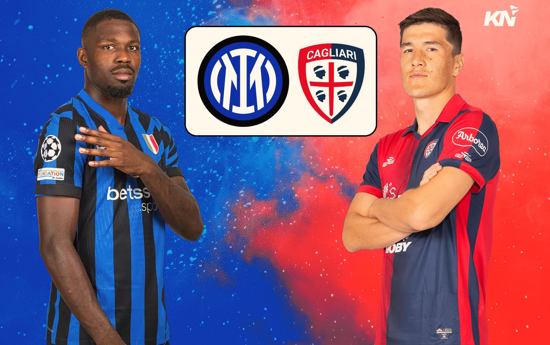 Inter Milan vs Cagliari Prediction, lineups, betting tips \u0026 odds | Serie A  2024-25, image size:1920x1207