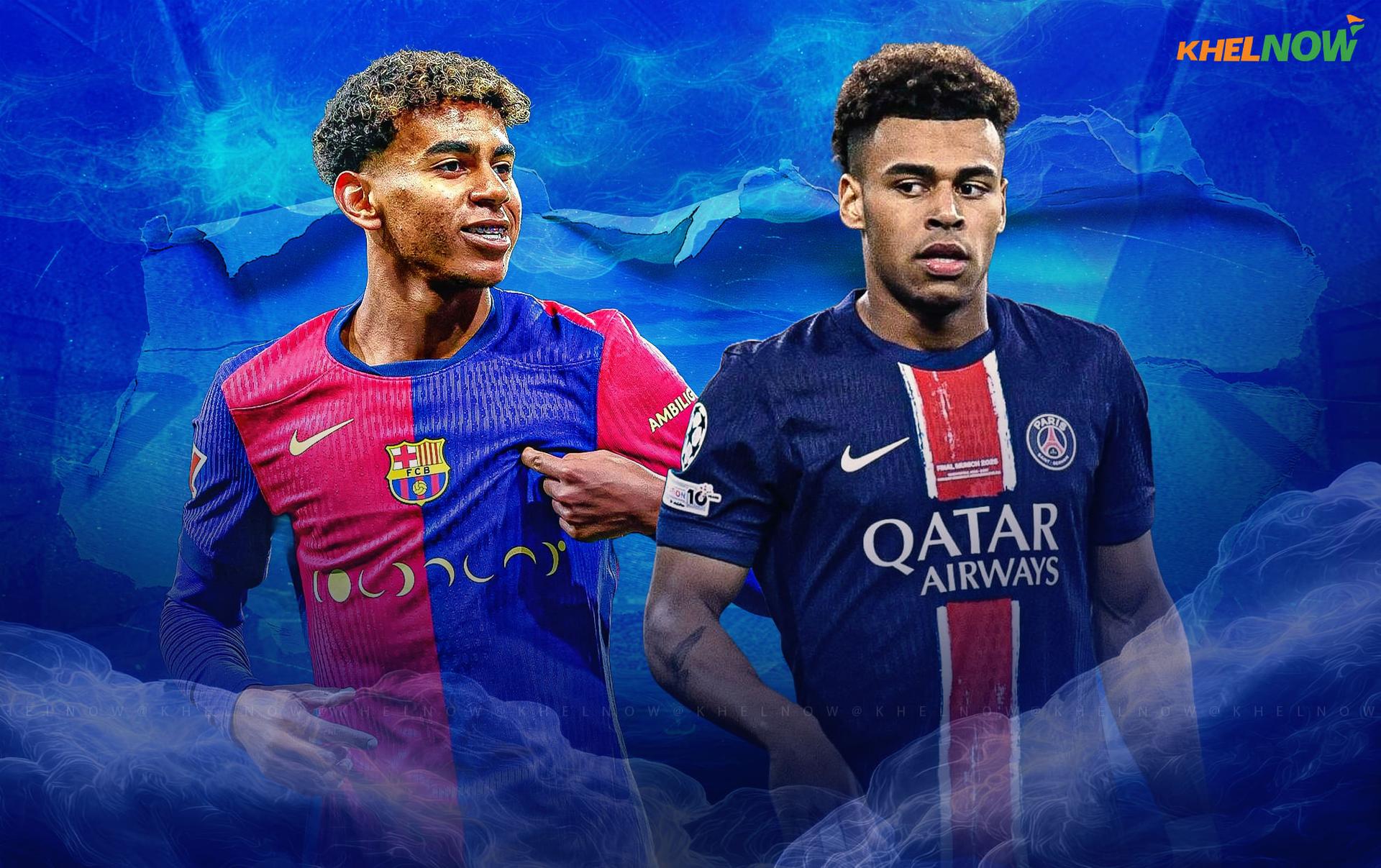 PSG's Désiré Doué responds to comparisons with Lamine Yamal