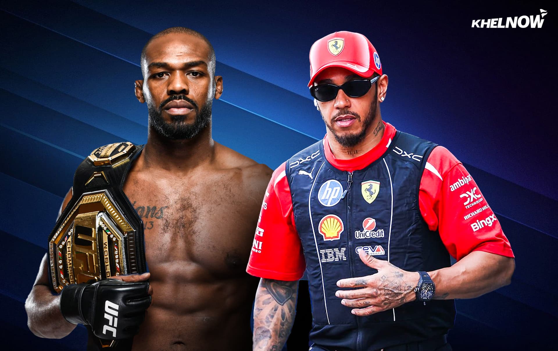 Former UFC Champion Jon Jones reveals why F1 star Lewis Hamilton blocked him & called him a 'coward'